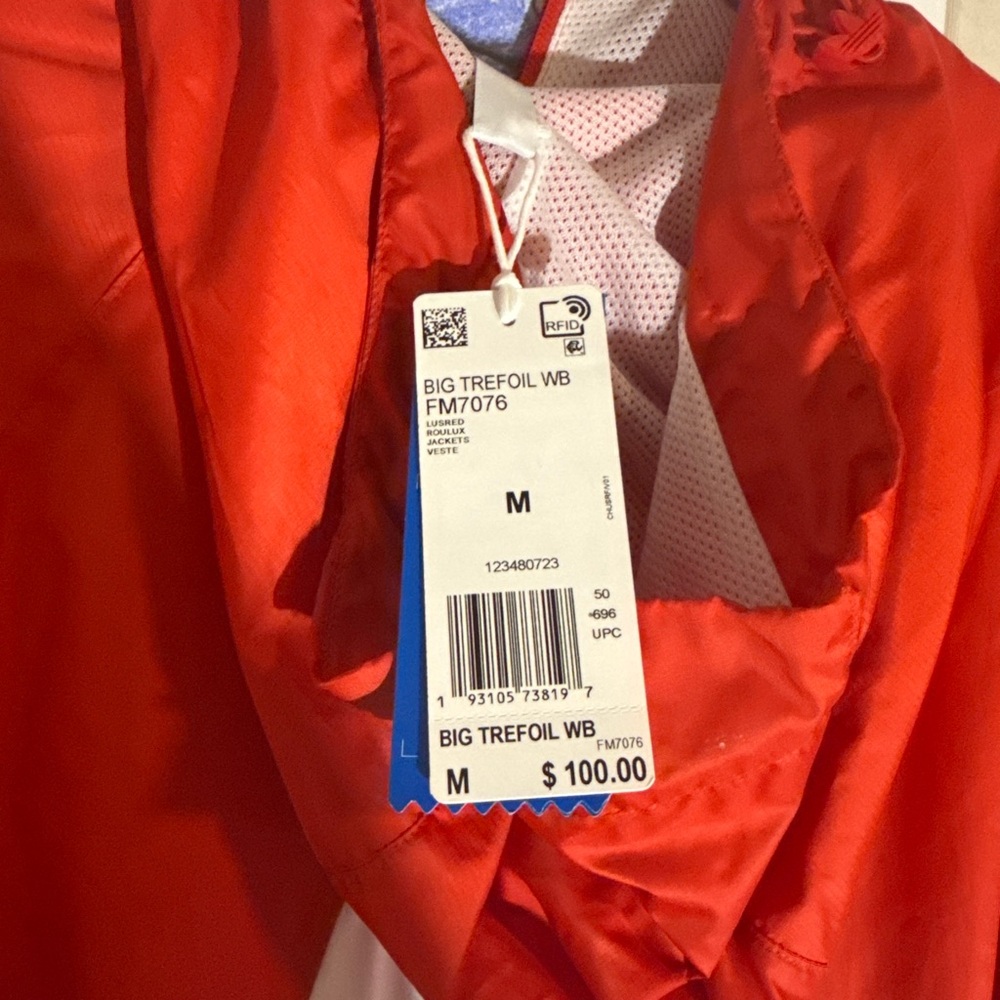 Adidas mens Vibrant Red Vest